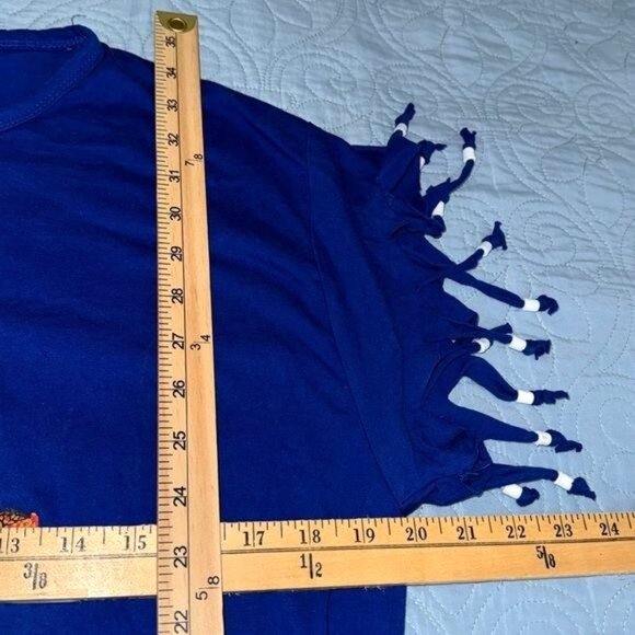 African Fringe T-Shirt With Baobab Tree & Sunset Print By Punch Design - Picture 8 of 9